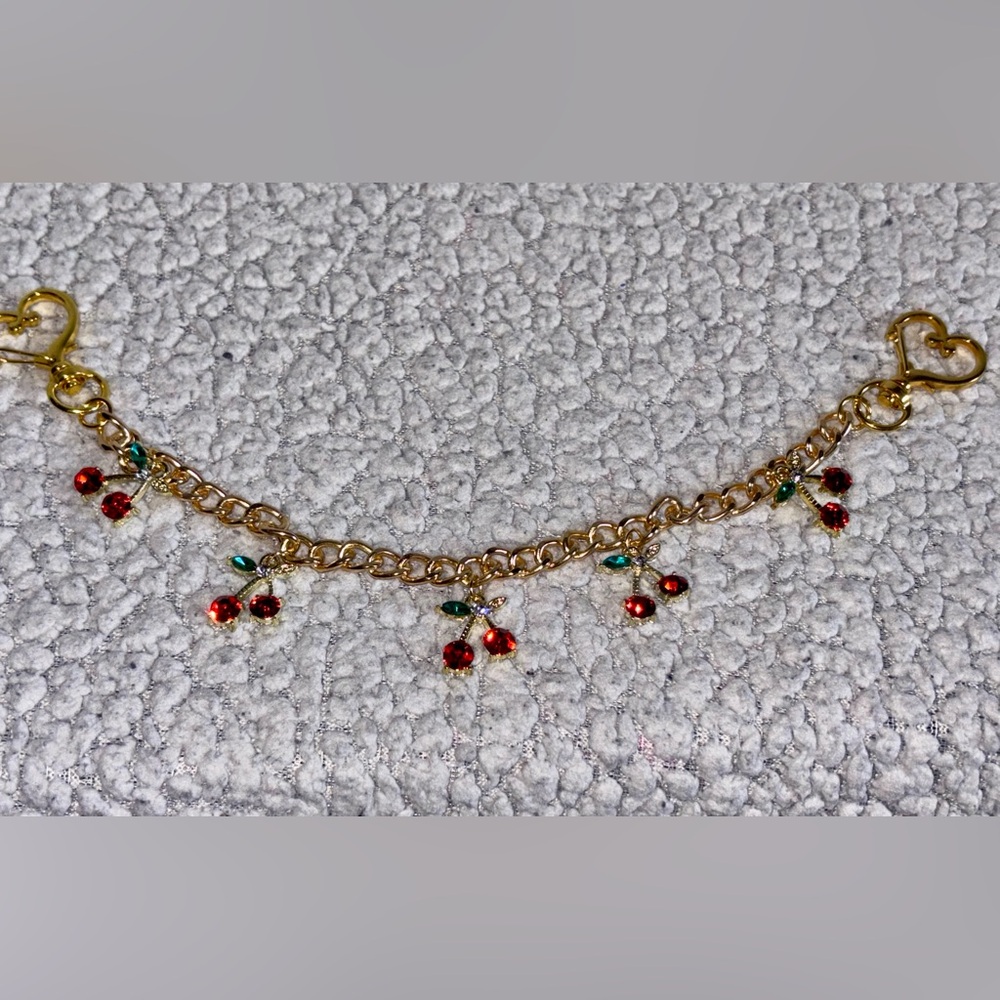 Cherry Bag Charm Chain 🍒